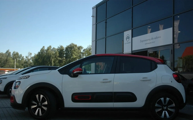 Citroen C3 cena 54900 przebieg: 21980, rok produkcji 2021 z Skwierzyna małe 46